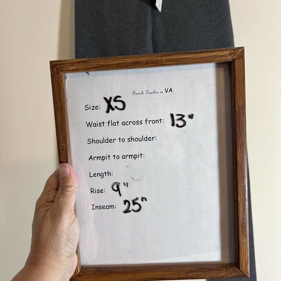 SOFT SURROUNDINGS Sz XS WOMEN'S HAVE TO HAVE Heather Gray Ankle LEGGINGS NWT - Picture 4 of 6